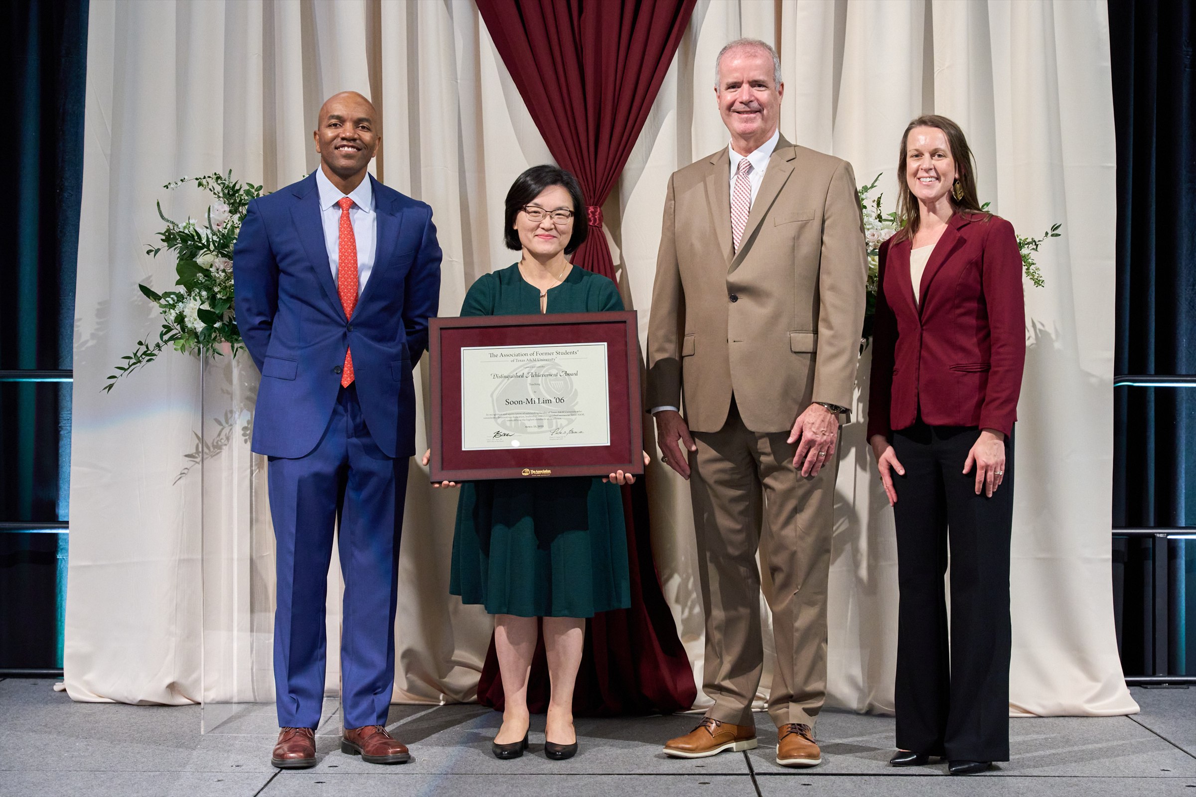 Dr. Soon-Mi Lim at the 2025 University Distinguished Achievement Awards