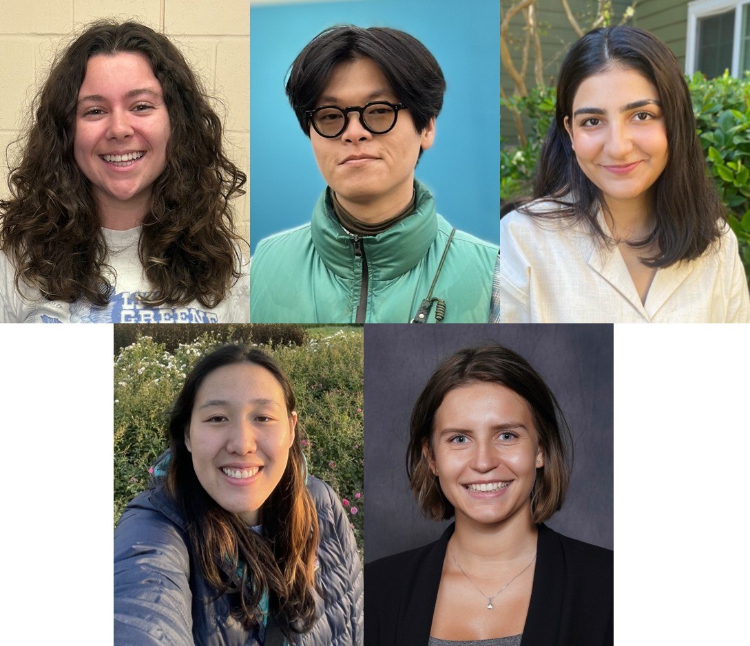 Incoming Wooley group graduate students